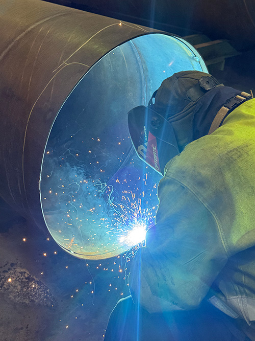 trabajos de soldadura